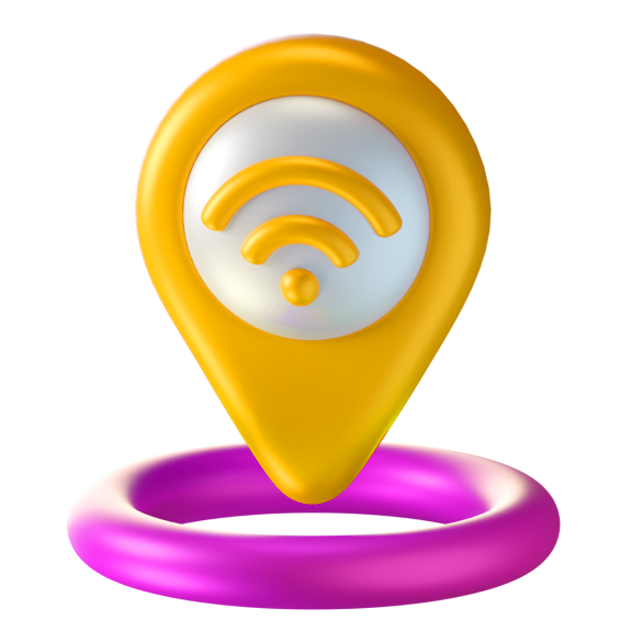Pin do Mapa com Wifi